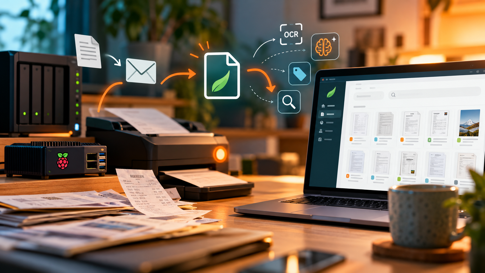 From Digital Chaos to an AI-Powered Document Archive: My Paperless-ngx Setup